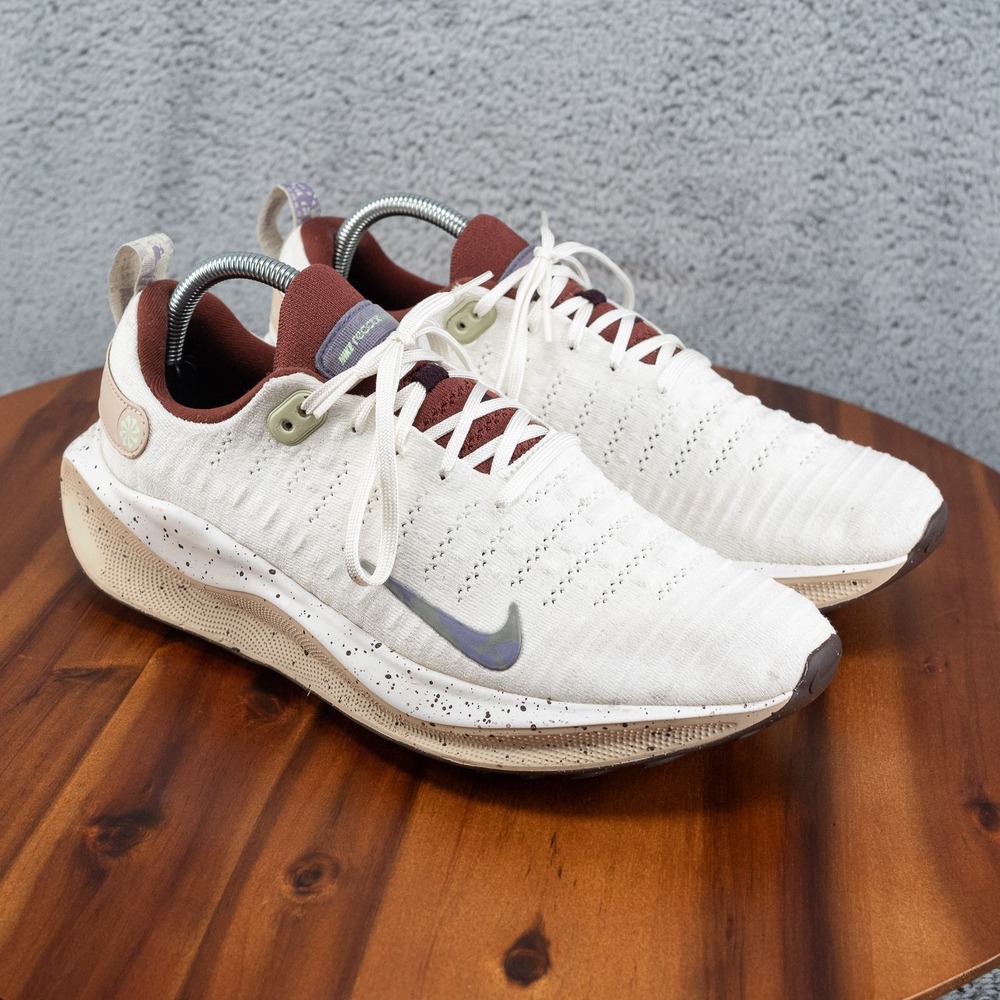 Nike React Infinity Run 4 Sail Sanddrift Earth Stucco Shoes HF5710-101 Mens 10